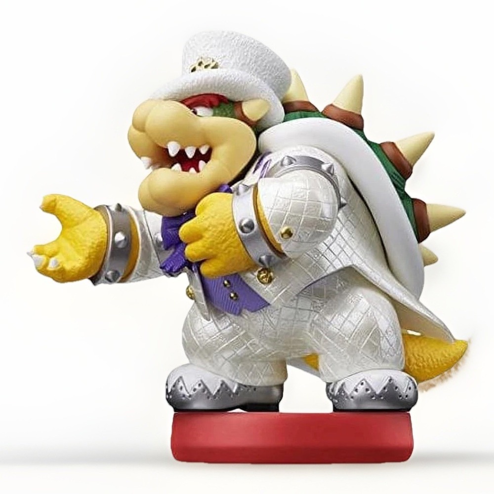 Nintendo Super Mario Odyssey Series Amiibo Bowser Wedding Outfit‎ Action Figure